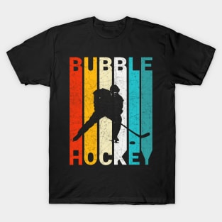 Bubble Hockey Legend Vintage Retro Distressed T-Shirt